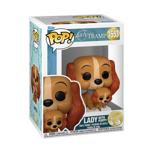 FIGURA POP DISNEY LADY AND THE TRAMP - LADY WITH PUPPY