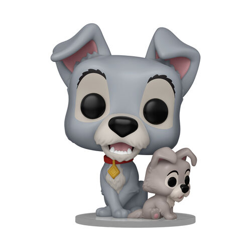 FIGURA POP DISNEY LADY AND THE TRAMP - TRAMP WITH PUPPY