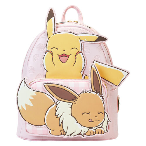 MINI MOCHILA LOUNGEFLY POKEMON PIKACHU & EEVEE