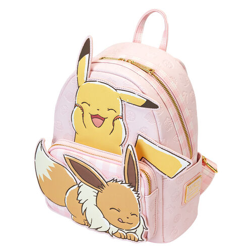 MINI MOCHILA LOUNGEFLY POKEMON PIKACHU & EEVEE