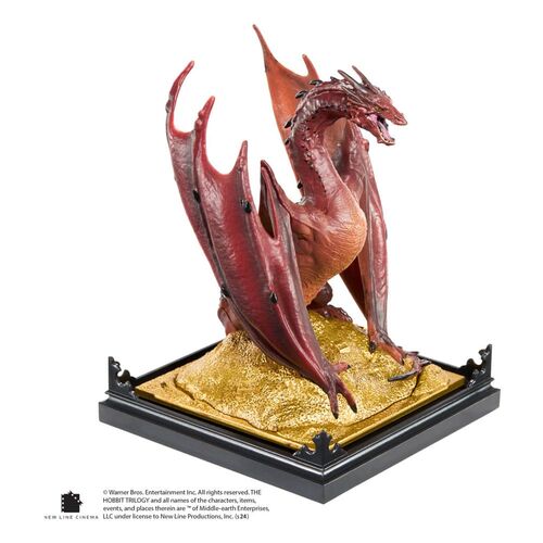 FIGURA DIORAMA EL SEÑOR DE LOS ANILLOS SMAUG 17 CM