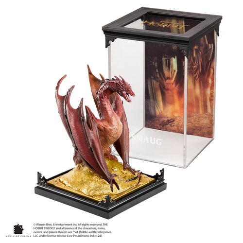 FIGURA DIORAMA EL SEÑOR DE LOS ANILLOS SMAUG 17 CM