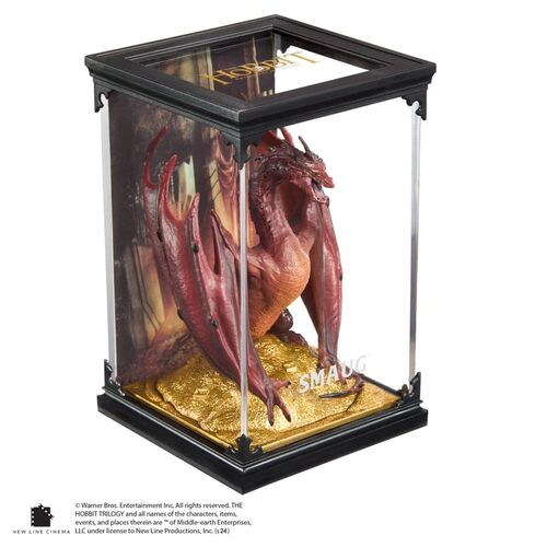 FIGURA DIORAMA EL SEÑOR DE LOS ANILLOS SMAUG 17 CM