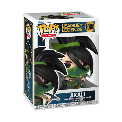 FIGURA POP GAMES: LEAGUE OF LEGENDS - AKALI