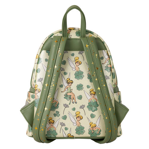 MINI MOCHILA LOUNGEFLY DISNEY TINKERBELL 4 LEAF CLOVER