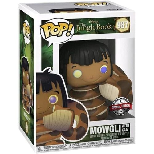 FIGURA POP DISNEY JUNGLE BOOK - MOWGLI W/KAA