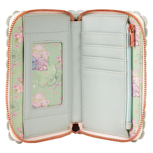 CARTERA LOUNGEFLY DISNEY CUTE STITCH CHERRY BLOSSOM