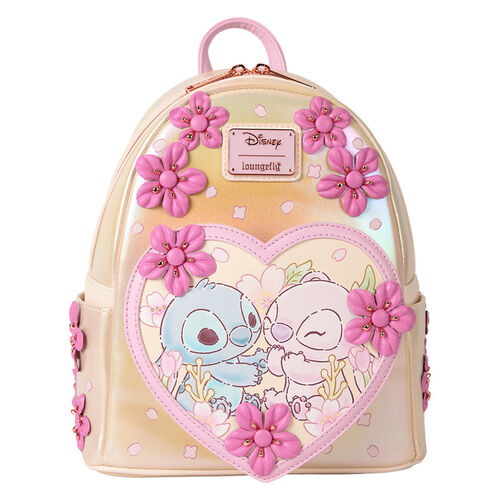 MINI MOCHILA LOUNGEFLY DISNEY CUTE STITCH