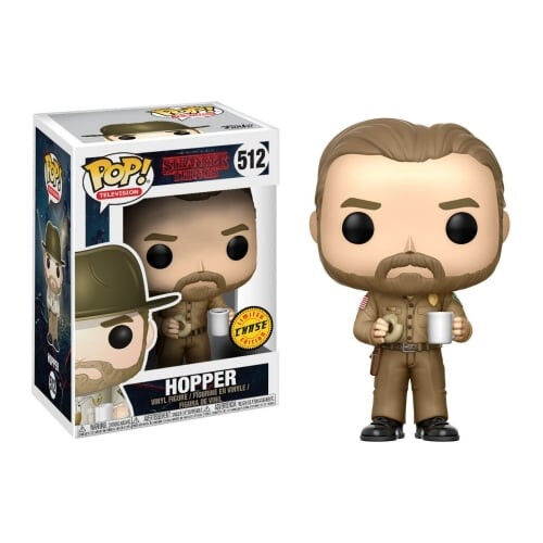 FIGURA POP STRANGER THINGS HOPPER W/ DONUT CHASE