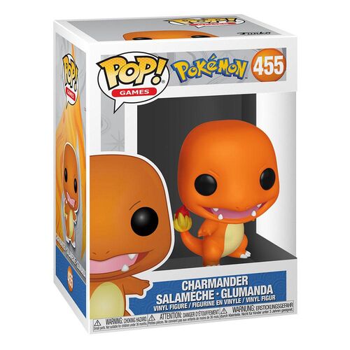 FIGURA POP GAMES: POKEMON - CHARMANDER