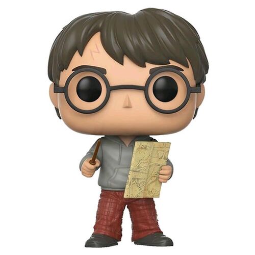 FIGURA POP HARRY POTTER: HARRY W/ MARAUDERS MAP