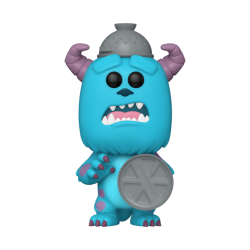 FALLO DE PINTURA Y CAJA DAÑADA FIGURA POP DISNEY: MONSTERS INC 20TH- SULLEY WITH LID